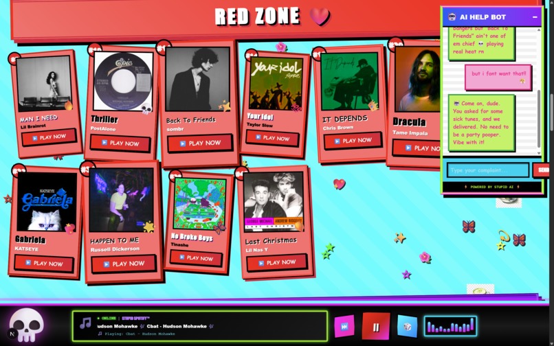 Stupid Spotify – screenshot 2