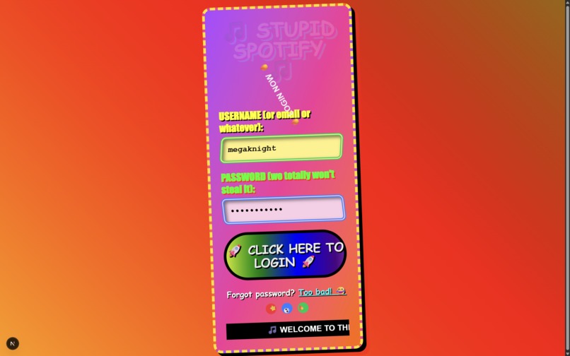 Stupid Spotify – screenshot 3