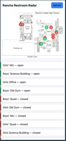 Rancho Restroom Radar – screenshot 1