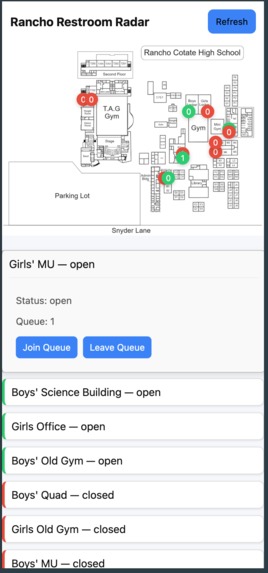 Rancho Restroom Radar – screenshot 2