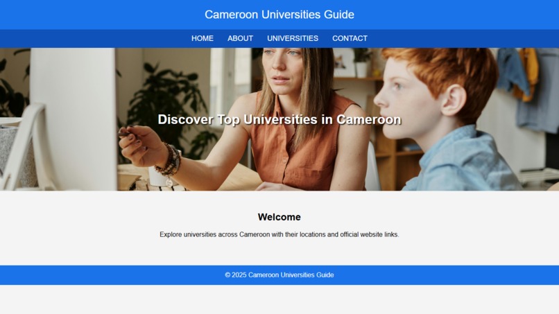 UNI FINDER CAMEROON – screenshot 1