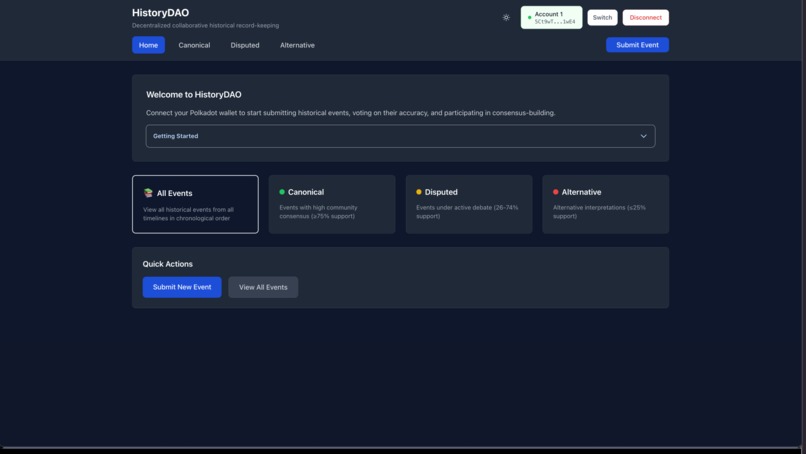 HistoryDAO – screenshot 1