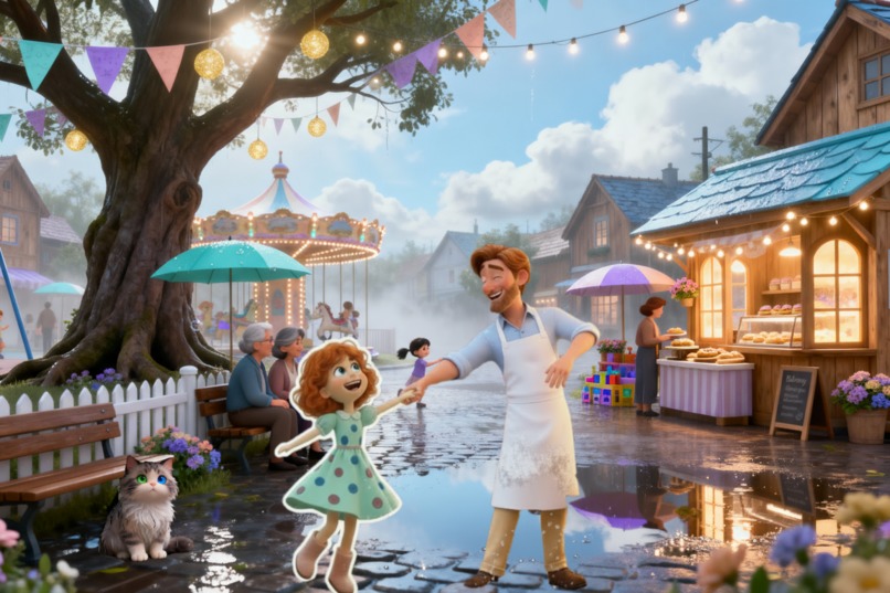 Lira and the Charm of Glow Animation – screenshot 5