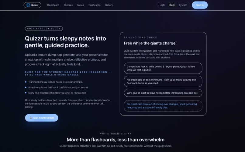 Quizzr – screenshot 1