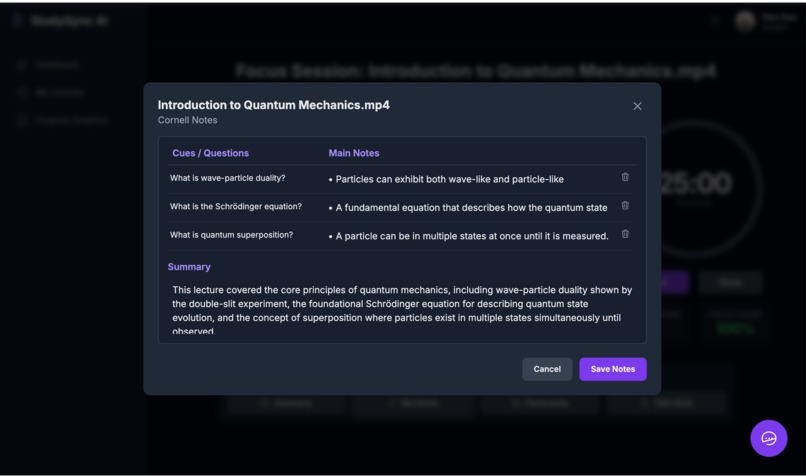 StudySync AI – screenshot 5