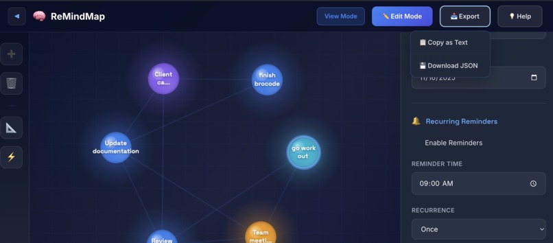 ReMindMap – screenshot 3