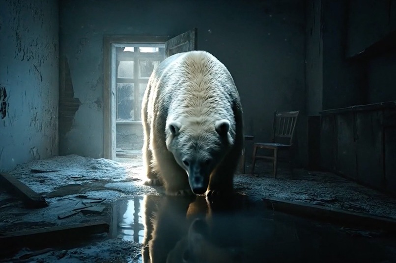 Polar Bears Inhabit Abandoned Arctic Research Station  – screenshot 3