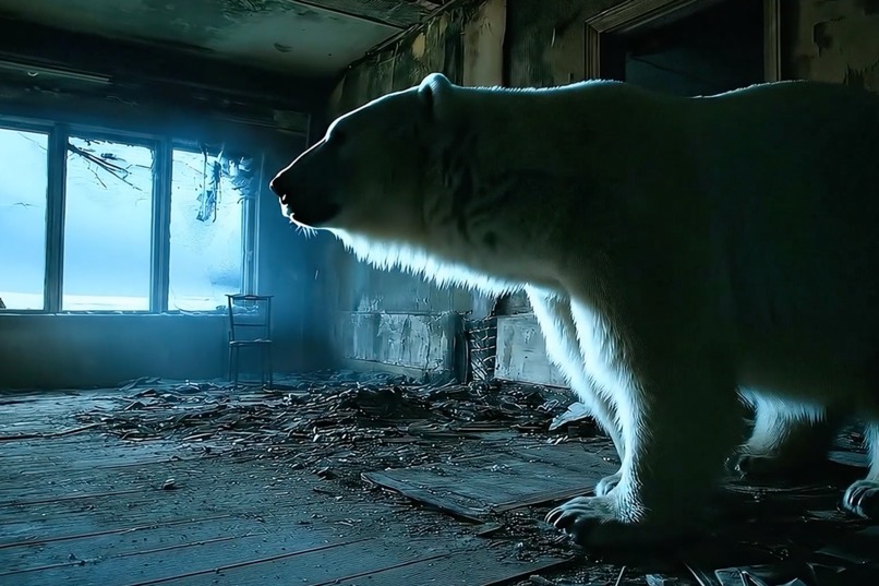Polar Bears Inhabit Abandoned Arctic Research Station  – screenshot 6