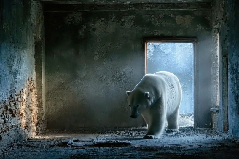 Polar Bears Inhabit Abandoned Arctic Research Station  – screenshot 7