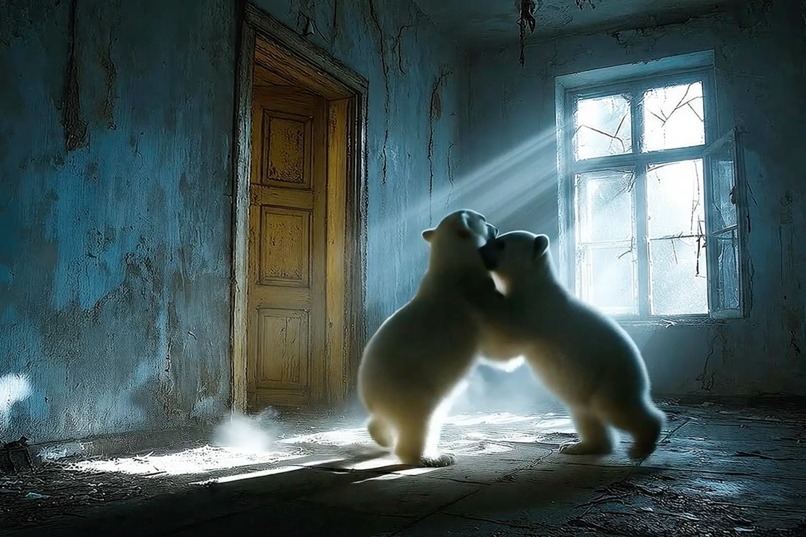 Polar Bears Inhabit Abandoned Arctic Research Station  – screenshot 8