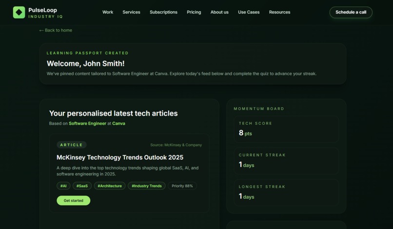PulseLoop – screenshot 2