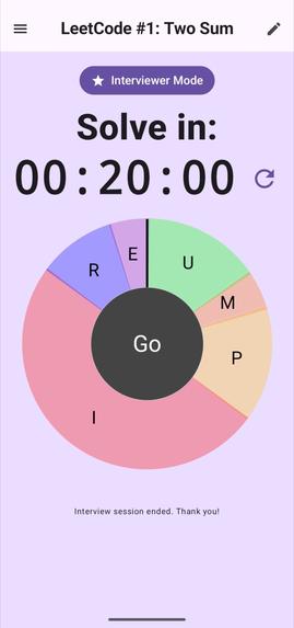LeetTime – screenshot 1