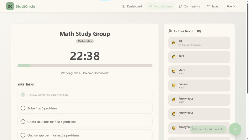 StudiCircle – screenshot 3