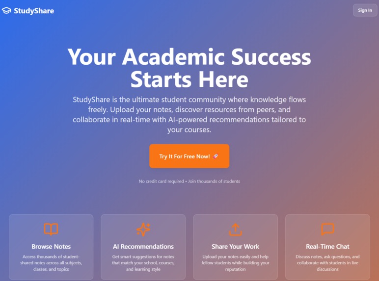 StudyShare – screenshot 7