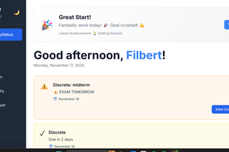 FocusFlow: The Ultimate Student Dashboard