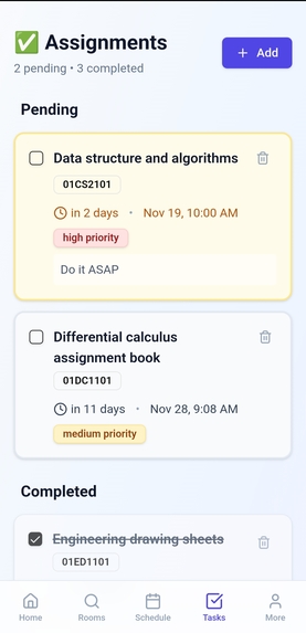 Campus Companion – Making Student Life Easy – screenshot 10