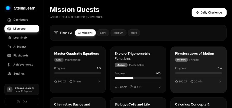 StellarLearn – screenshot 3