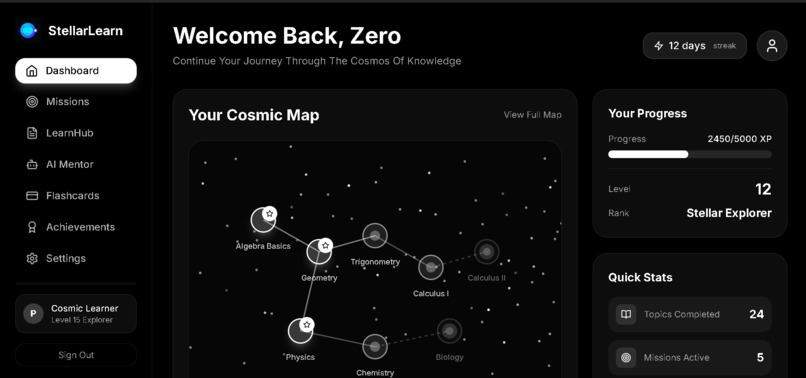 StellarLearn – screenshot 2