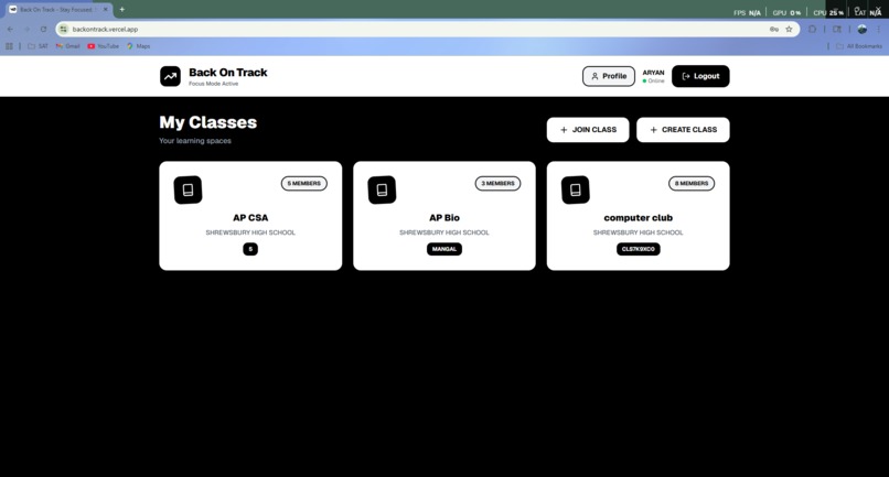BackOnTrack – screenshot 2