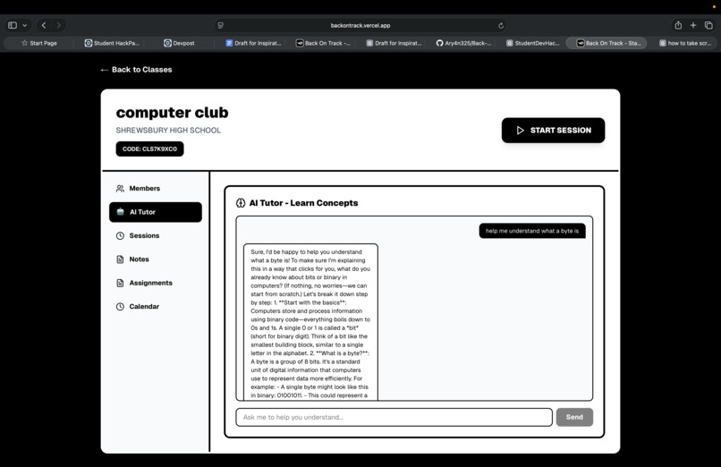BackOnTrack – screenshot 4