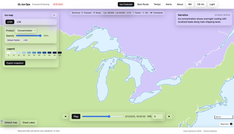 IceScope GL – screenshot 1