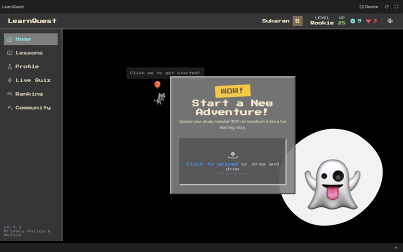 LearnQuest – screenshot 1