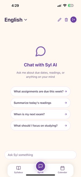 Syllabye – screenshot 1