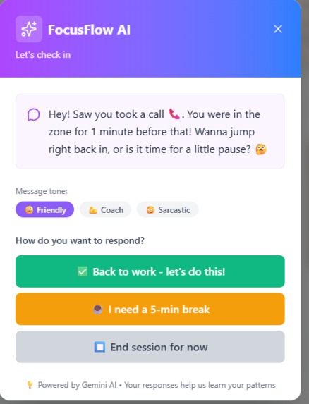 Focus Flow – screenshot 2