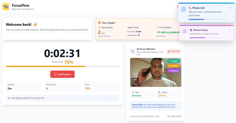 Focus Flow – screenshot 1