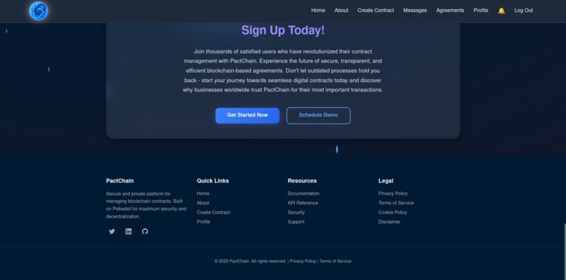 PactChain – screenshot 6