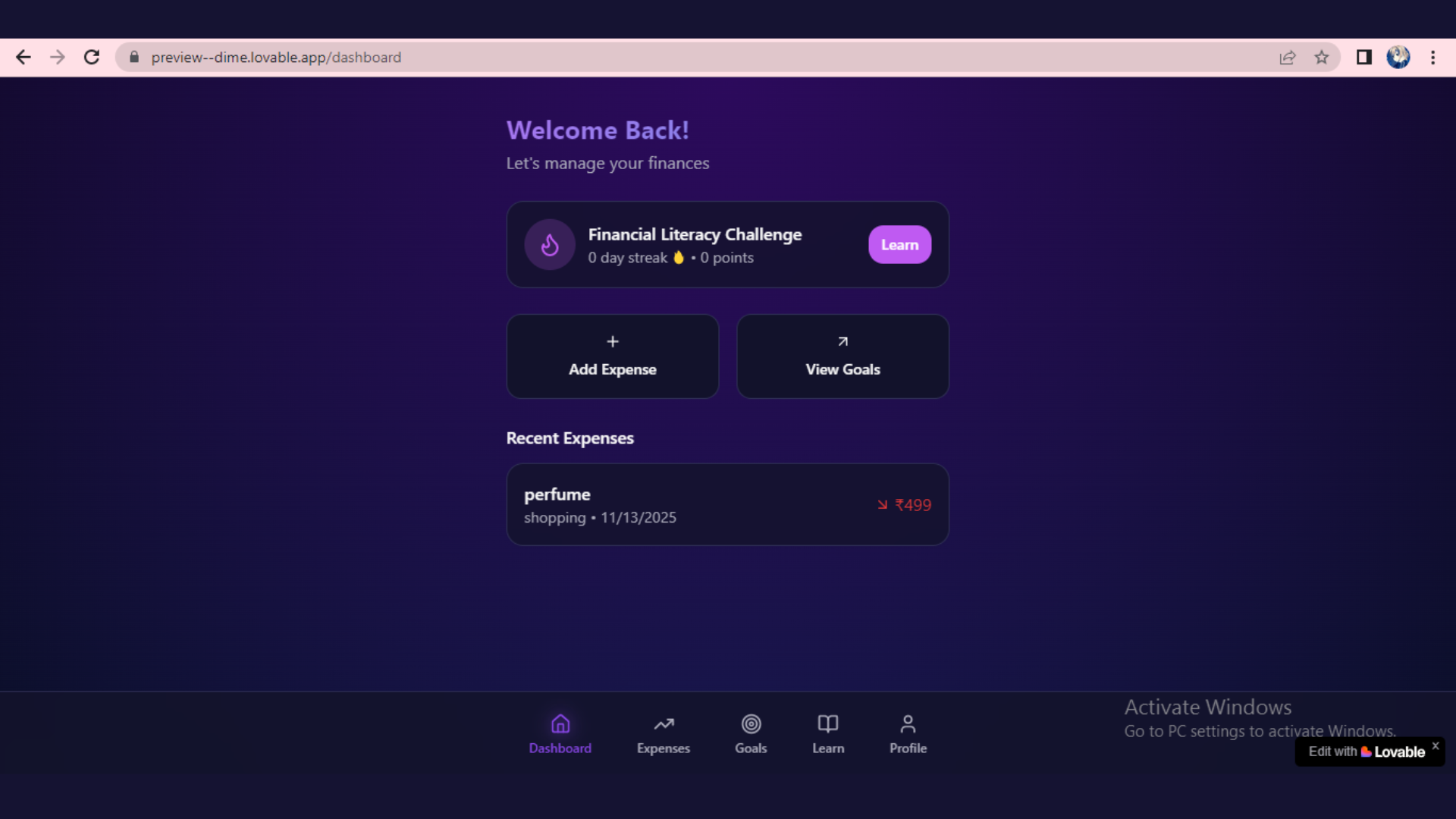 DIME | Devpost