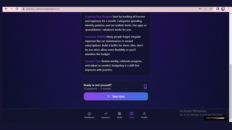 DIME – screenshot 6