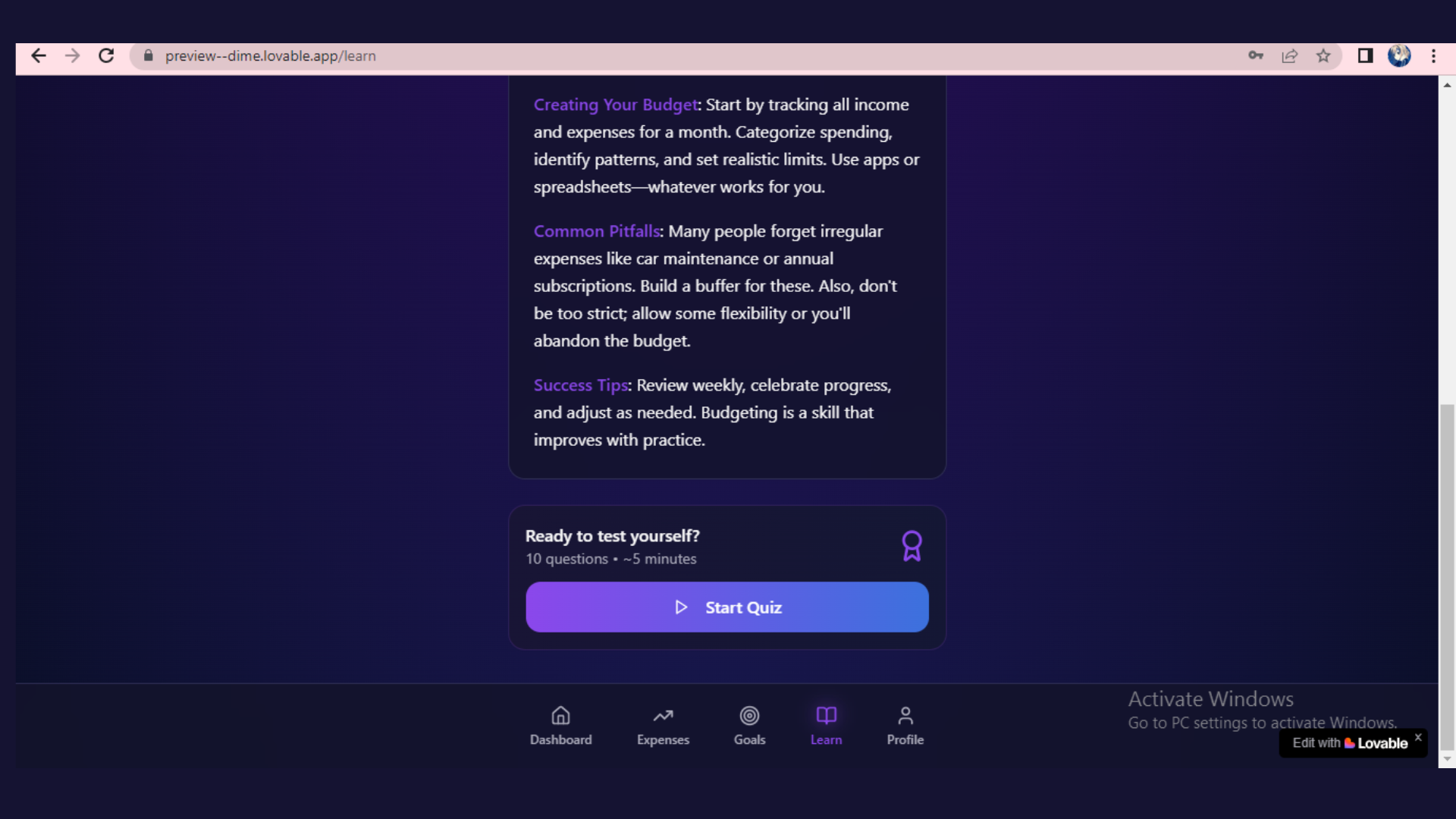 DIME | Devpost