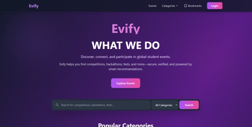 Evify – screenshot 1
