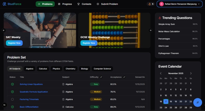 StudForce - SAT,GCSE,SNBT – screenshot 1