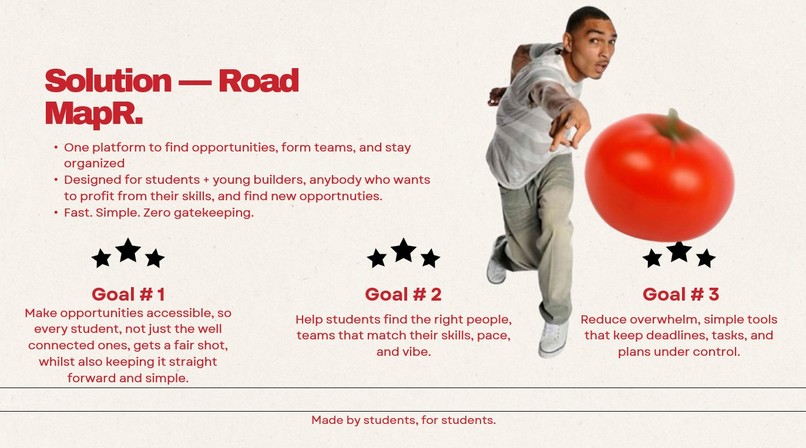 RoadmapR – screenshot 2