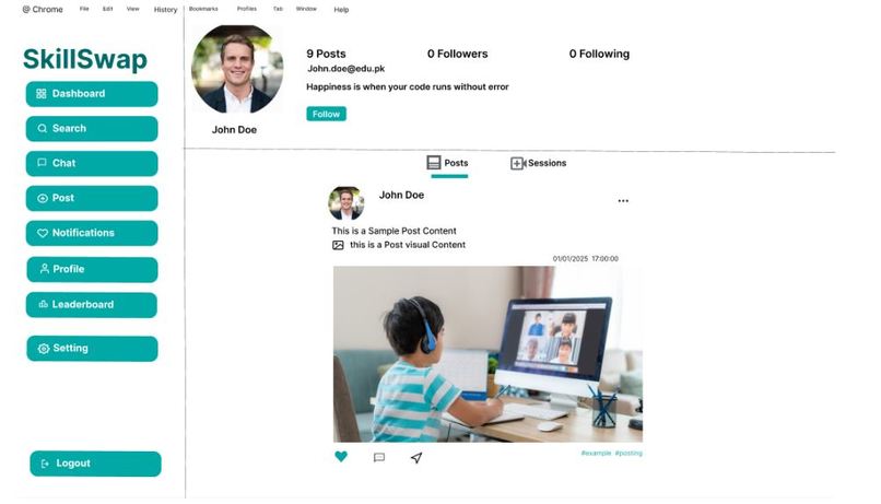 AI Powered Skill-Swap Network – screenshot 9