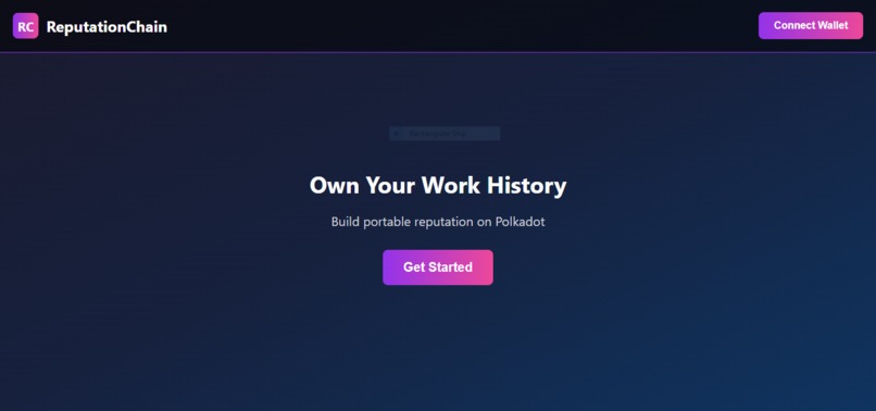 ReputationChain – screenshot 1
