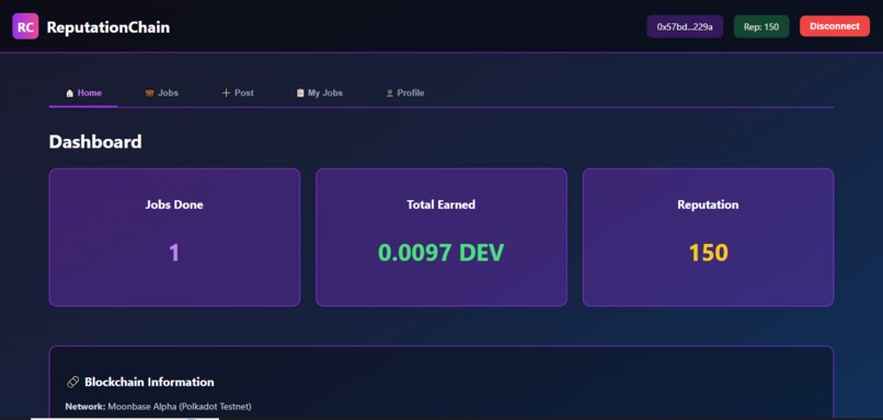 ReputationChain – screenshot 3