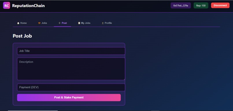 ReputationChain – screenshot 5
