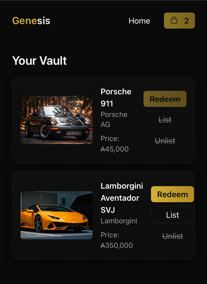 Genesis Authentic Marketplace – screenshot 4