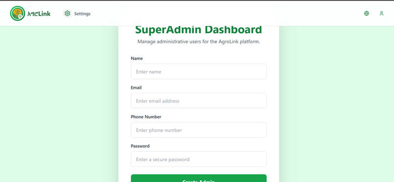 AgroLink – screenshot 2