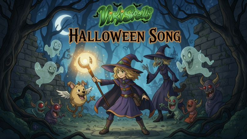 VIKISPELLS™©HALLOWEEN SONG The Valor of Conquering our Fears – screenshot 1