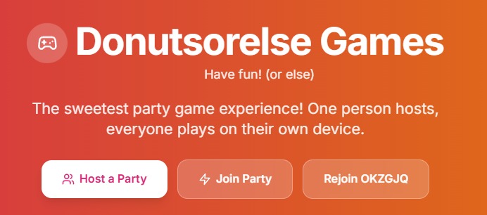 Donutsorelse Games – screenshot 1
