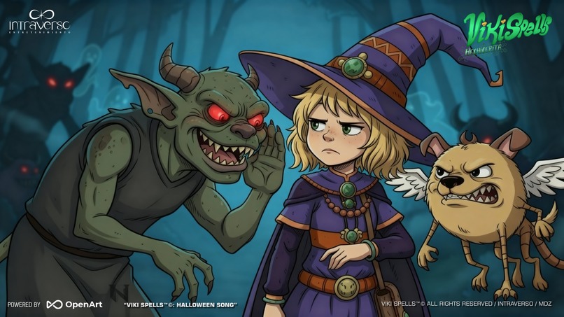 VIKISPELLS™©HALLOWEEN SONG The Valor of Conquering our Fears – screenshot 2