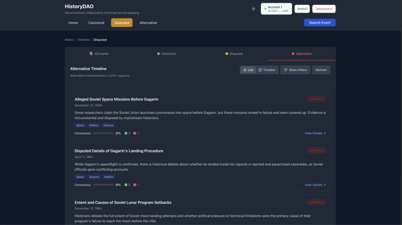 HistoryDAO – screenshot 6