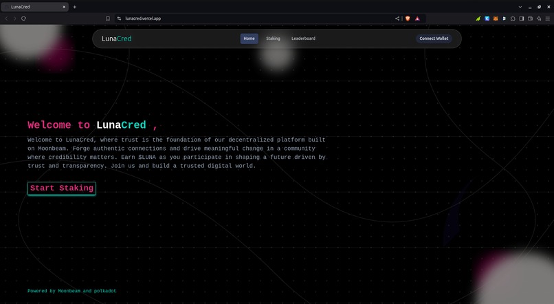 LunaCred – screenshot 2