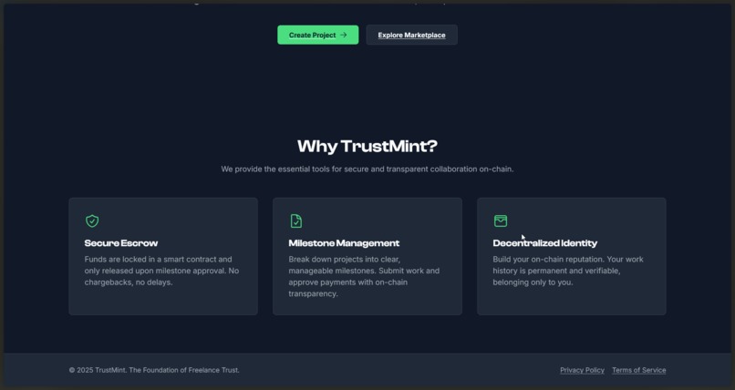 Trustmint – screenshot 2