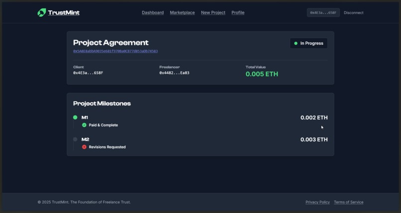 Trustmint – screenshot 4