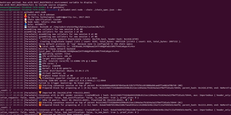 Govchain  – screenshot 1